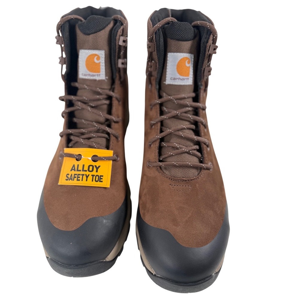 Carhartt Force 5in Lightweight Hiker Alloy Toe Work Boots Brown FH5520-M Mens 12